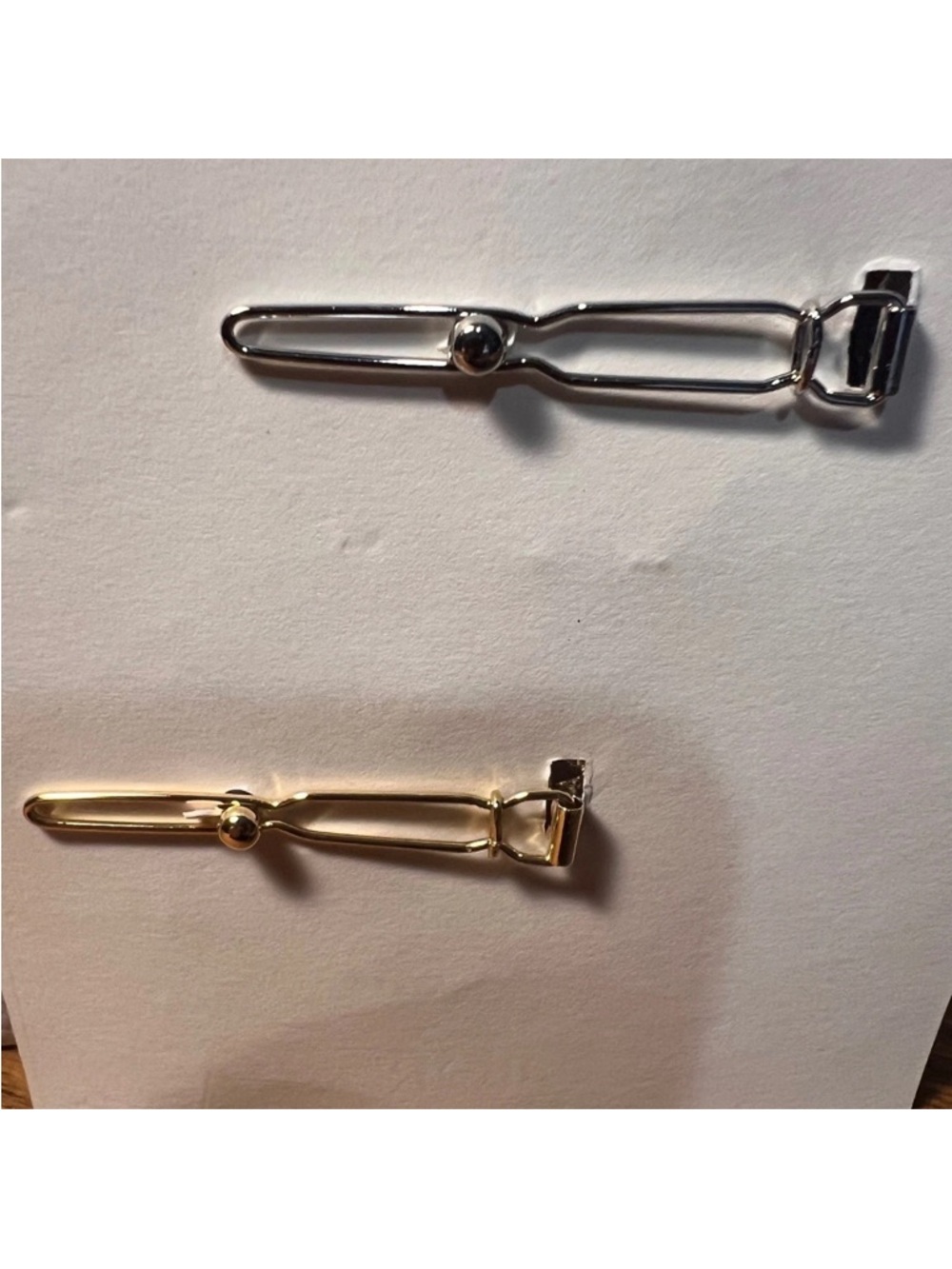 Dior Star Motif hair barrettes set - gwp Gold & Silver Crystal Stars new - Picture 10 of 10
